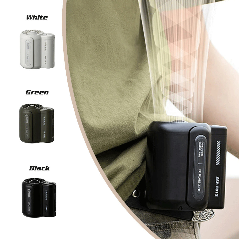 Portable Small Air Fan For Outdoor Sports Travel Work