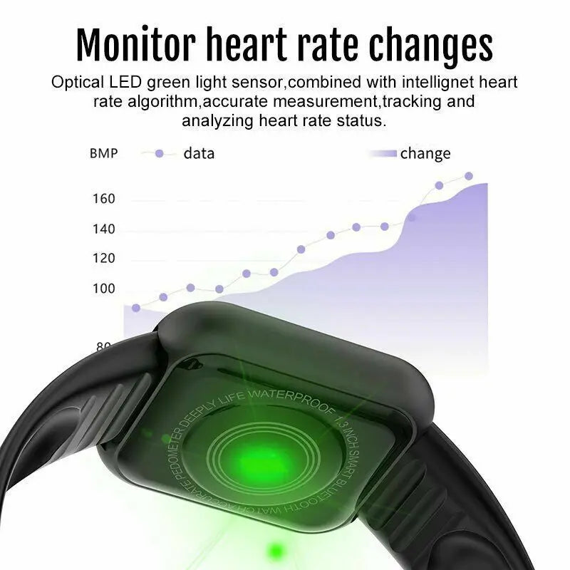 Smart Watch Multifunctional Bluetooth Enabled Y68 model