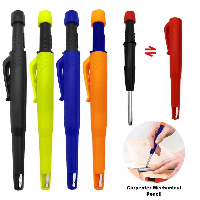 Solid Carpenter Mechanical Pencil For Woodworking Construction
