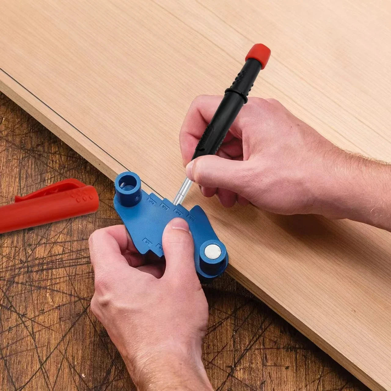 Solid Carpenter Mechanical Pencil For Woodworking Construction
